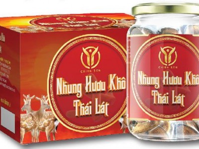 Nhung hươu khô thái lát Chiến Sơn